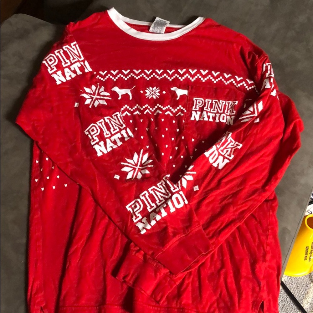 Victorias Secret PINK holiday shirt